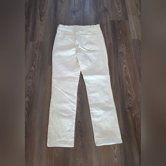 J. Crew Women's Cream Flare Jeans - Picture 3 of 3
